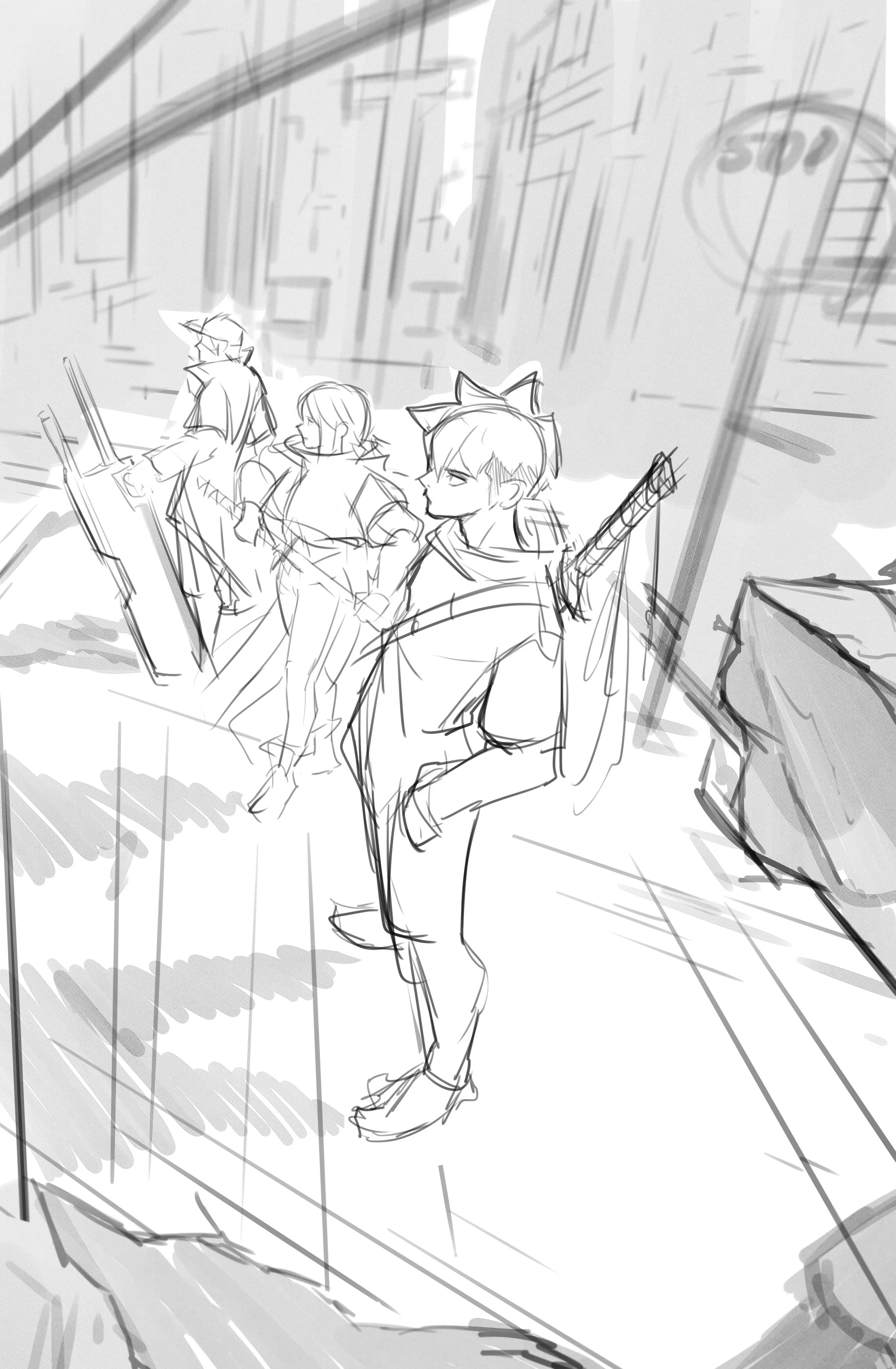 Rough Sketches — MITCH LUCAS